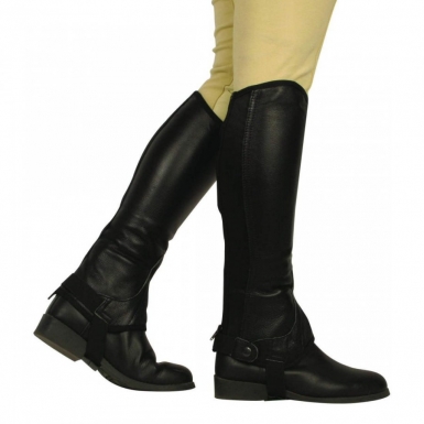 Saxon Equileather Half Chaps (RRP ÃÂ£33.99)